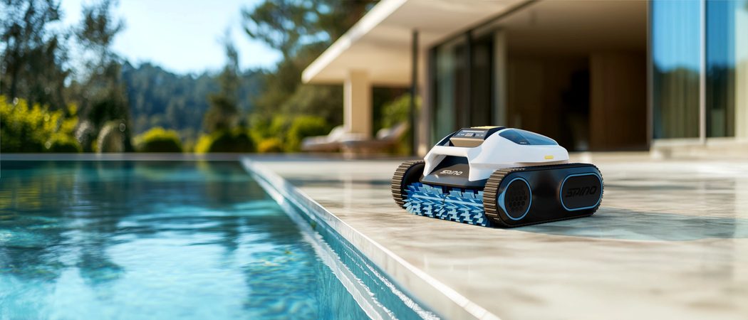 Představujeme SPINO E1 – chytrý bazénový vysavač s dlouhou výdrží a snadným ovládáním
