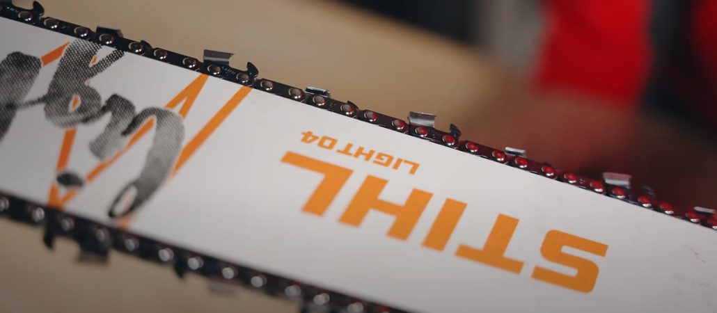 Jak nasadit řetěz na motorovou pilu