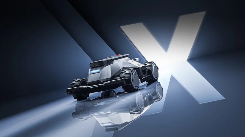 TerraMow X AWD: výkonná robotická sekačka bez otáčení, která zvládne až 11 000 m²