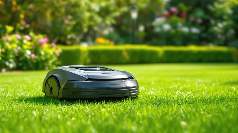 Robotická sekačka a speciální hnojivo - ideální kombinace pro váš trávník