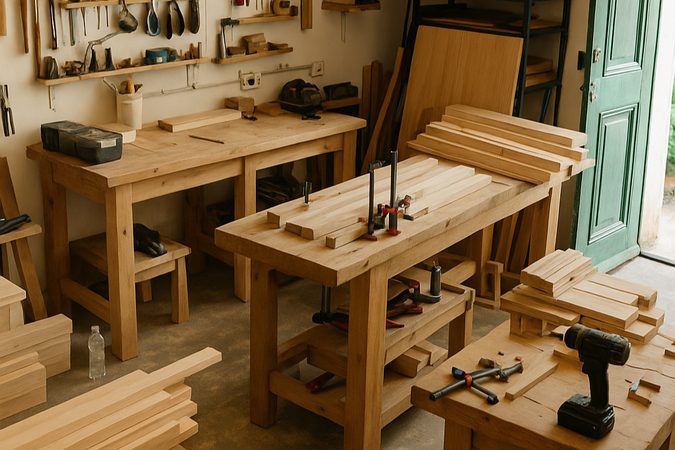 Jak si doma zařídit truhlářský koutek: Co budete potřebovat a jak začít