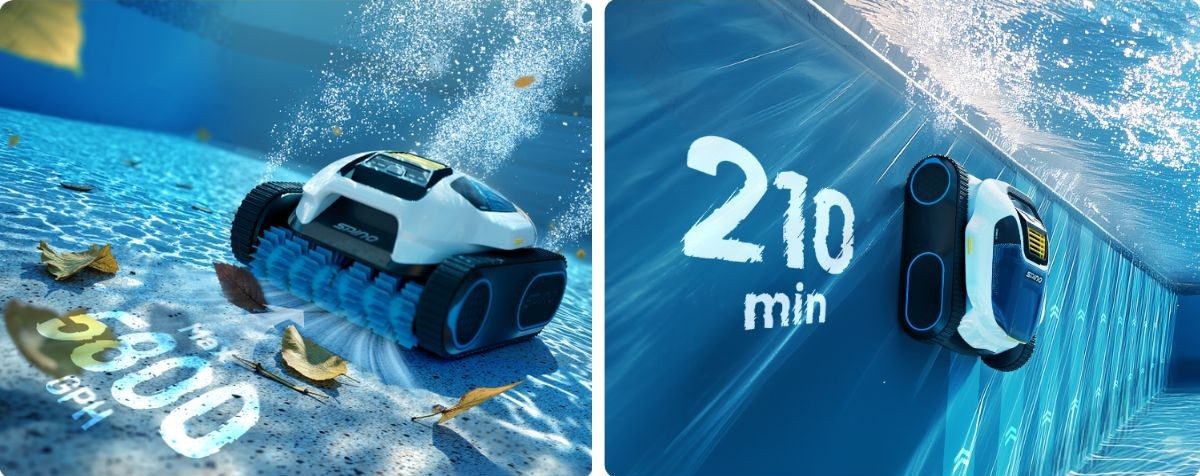 bazénový vysavač SPINO E1 