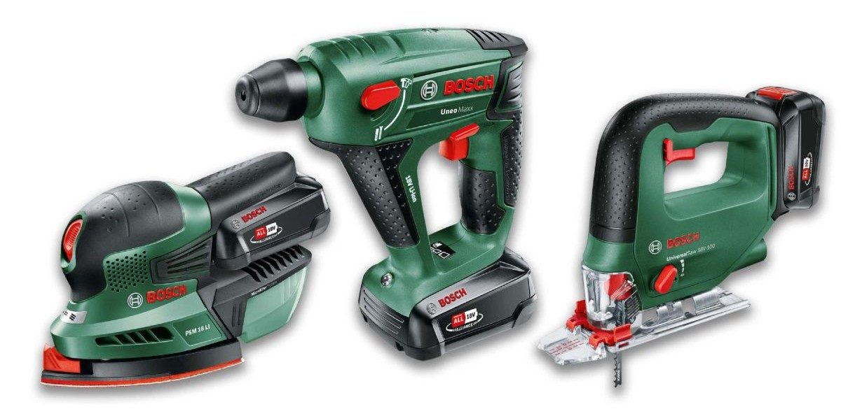 hobby aku nářadí Bosch z řady Power for All 18V