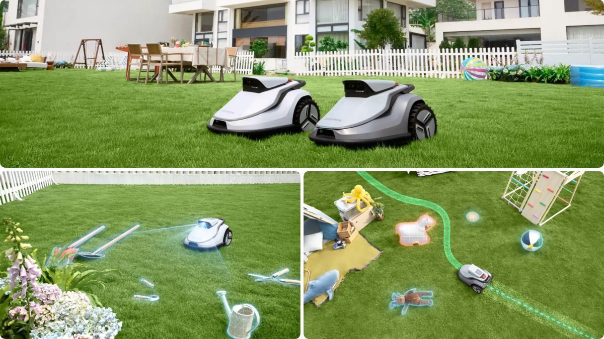 TerraMow V Series – robotické kosačky bez vodiaceho drôtu aj RTK stanice