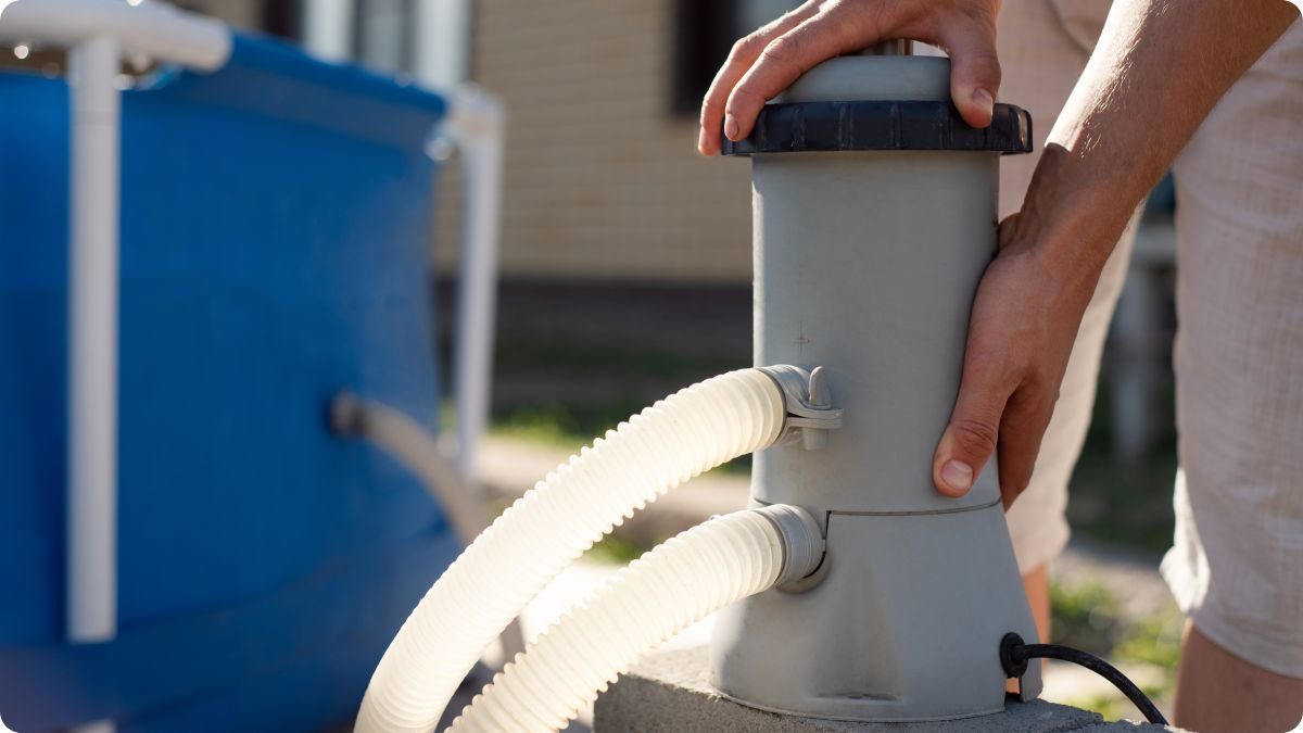 Kartušová filtrace k bazénu