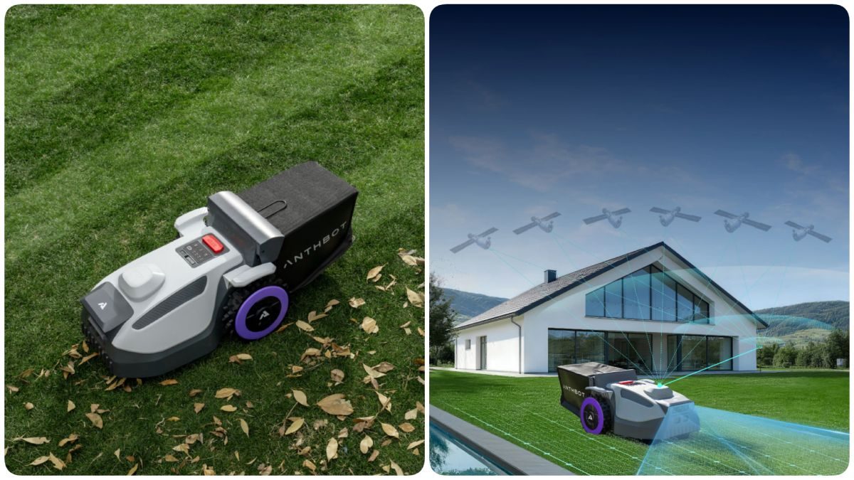 Robotická sekačka ANTHBOT N Series - se sběrným košem a navigací bez obvodového drátu