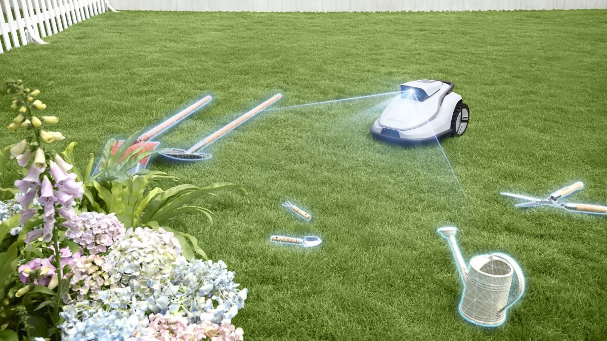 TerraMow V series s AI detekcí překážek