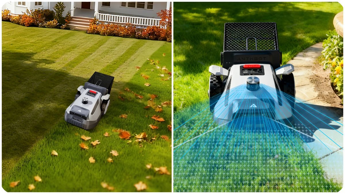 Robotická sekačka ANTHBOT N Series - se sběrným košem a navigací bez obvodového drátu