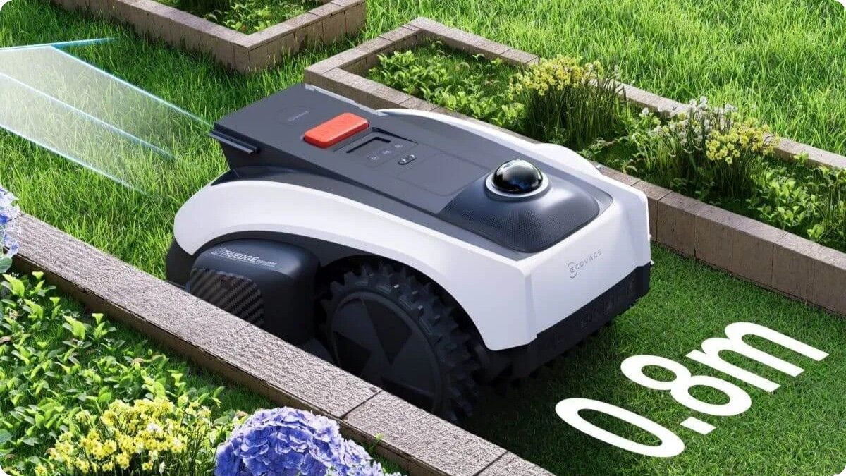 ECOVACS GOAT O1200 LiDAR PRO - kompaktní model pro členité zahrady