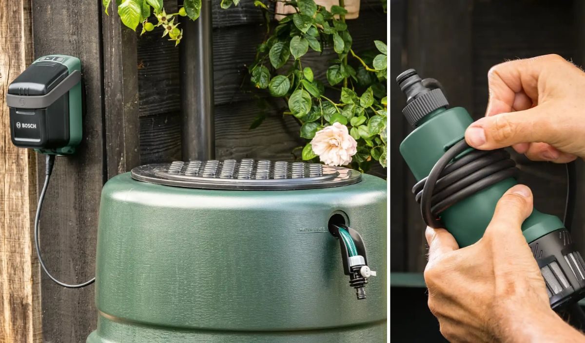 Bosch GardenPump 18V-2000 – chytré aku čerpadlo pro zavlažování bez zásuvky