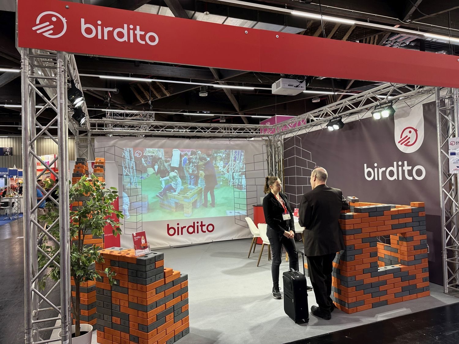 cihličky Birdito na veletrhu Spielwarenmesse