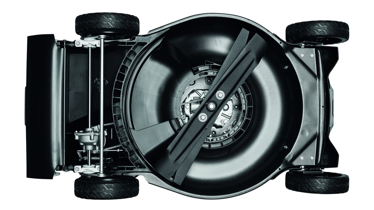 sekačka Honda - technologie Twin Blade s dvěma noži