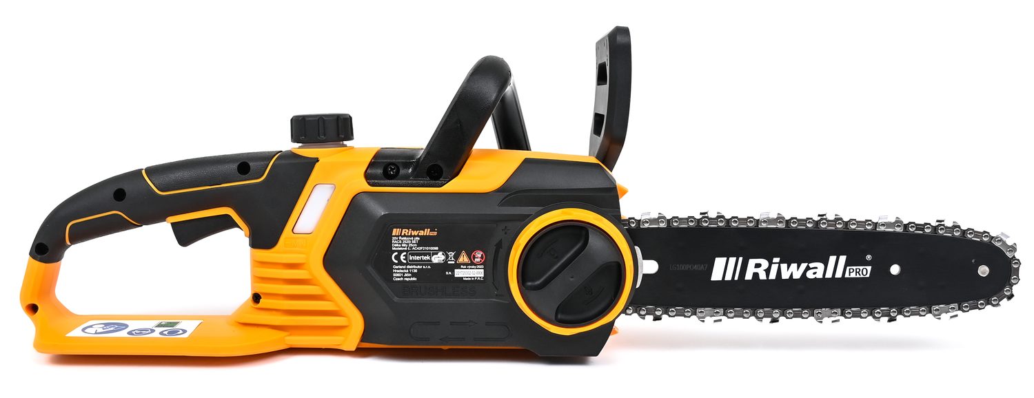 Aku řetězová pila Riwall PRO RACS 2520i SET