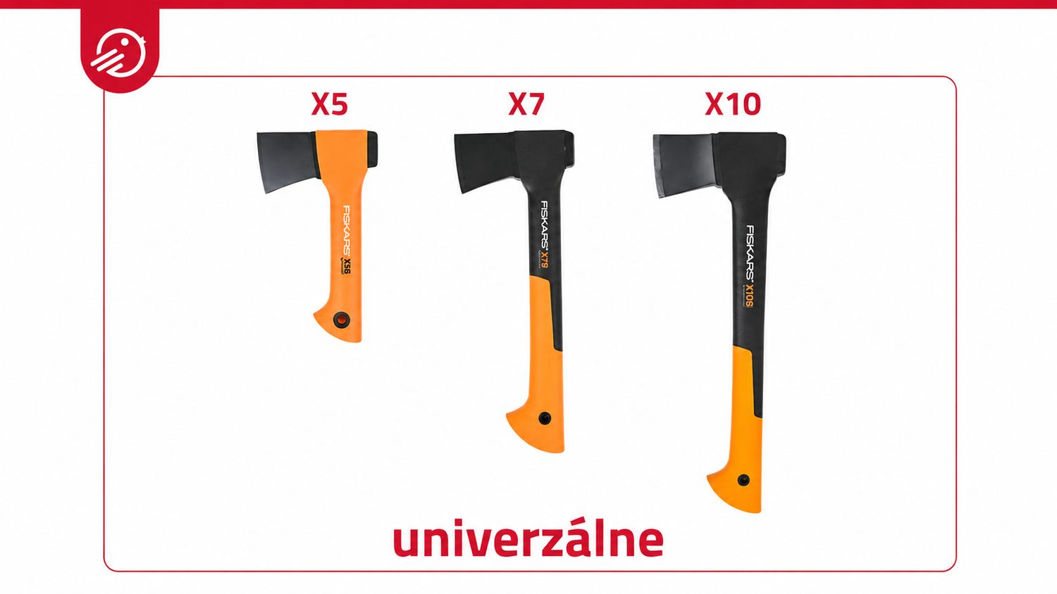 Univerzálne sekery Fiskars