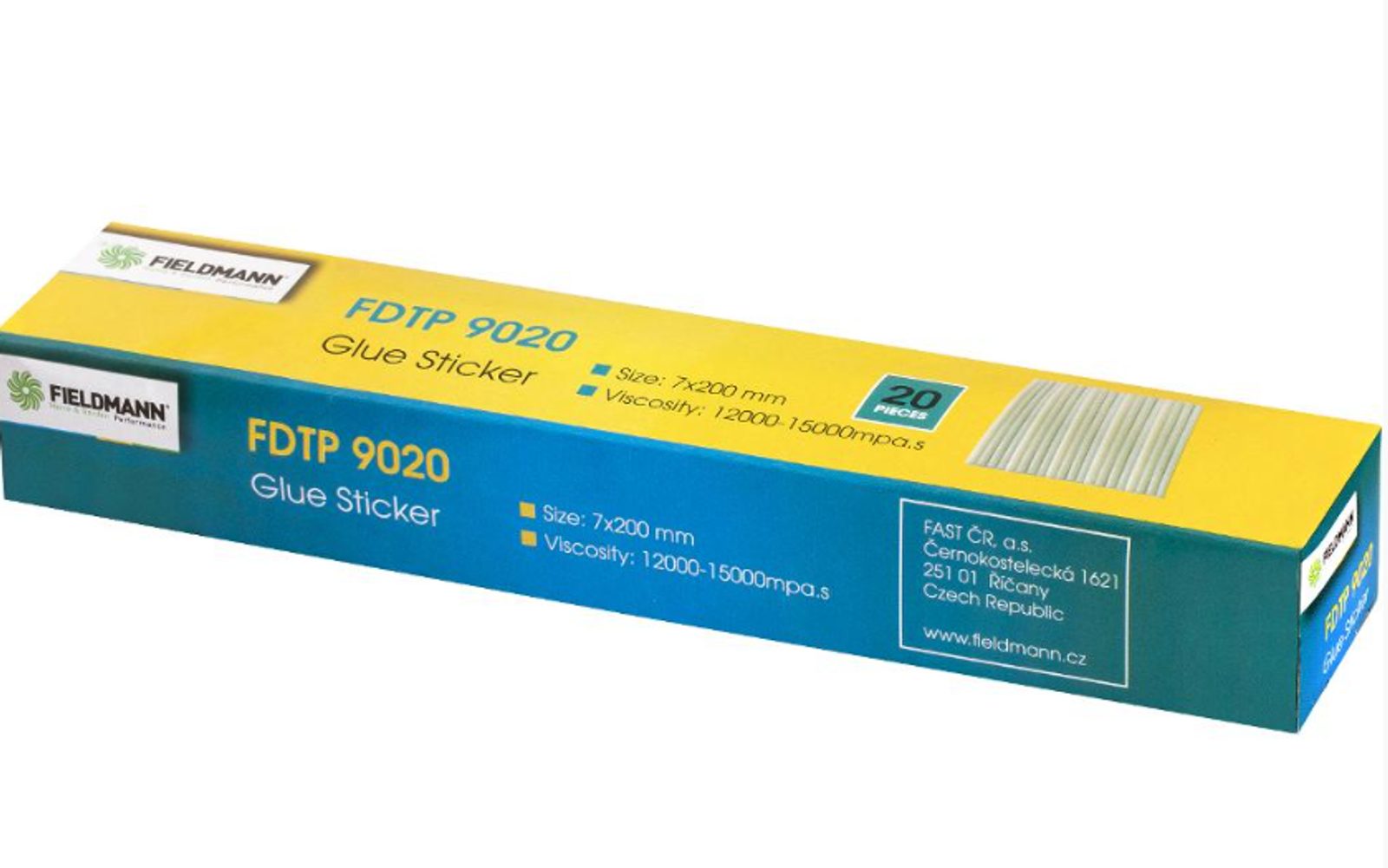 Tavné tyčinky transparentní FIELDMANN FDTP 9020 | Jarabák