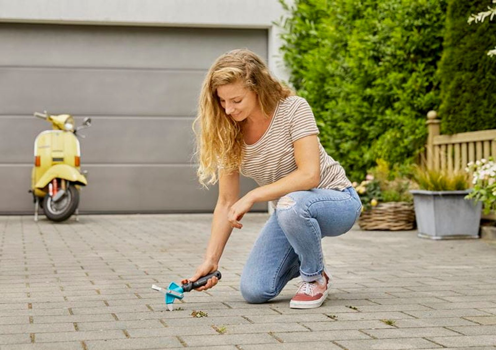 Čistič mezer 2v1 Gardena combisystem 3607-20 | Jarabák