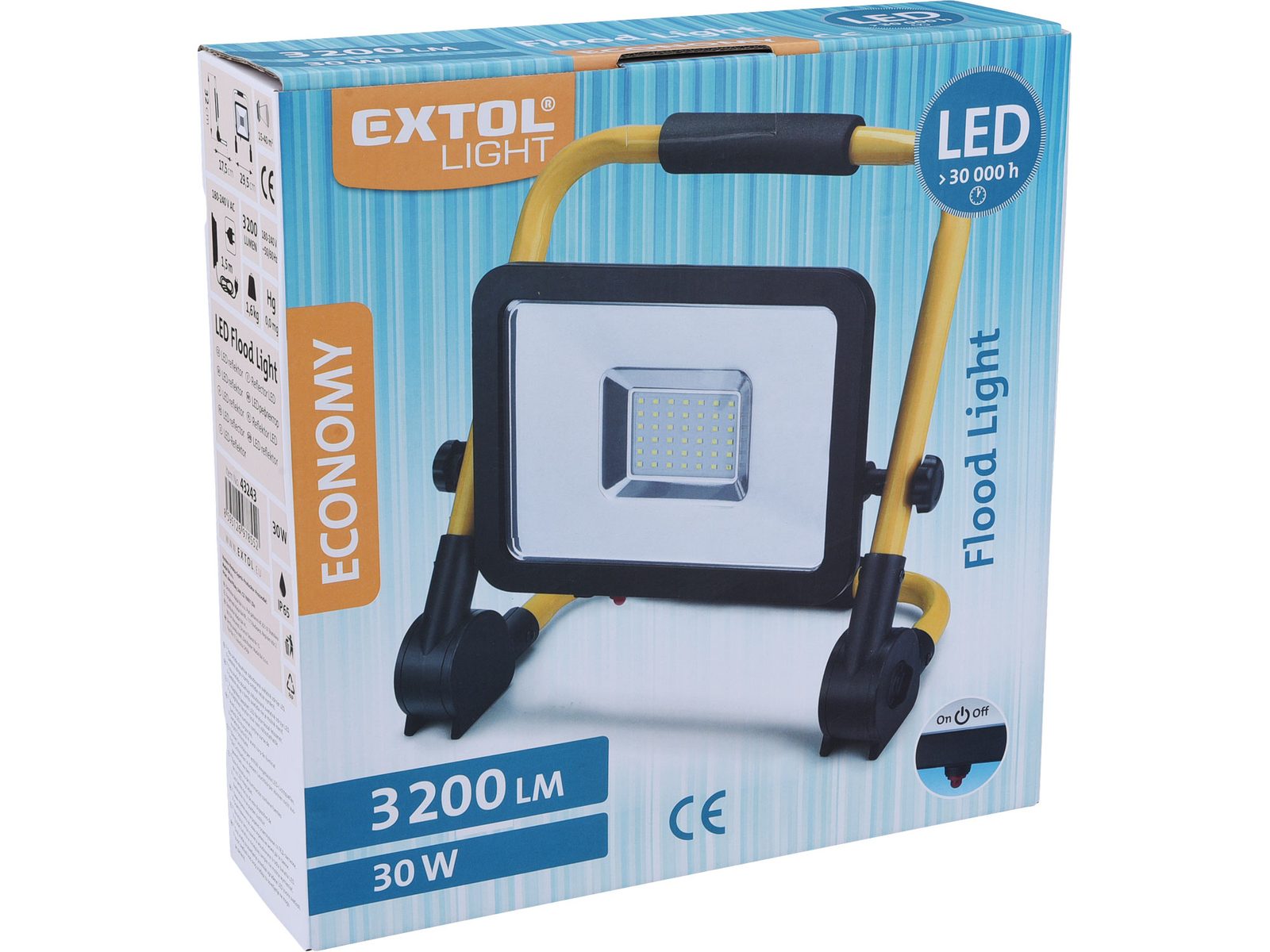 LED reflektor se stojanem EXTOL LIGHT 43243 | Jarabák