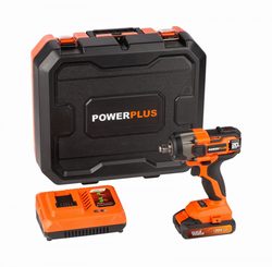 Aku rázový utahovák Powerplus POWDP20160 sada