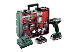 Aku vrtací šroubovák Metabo BS 18 Set (sada)