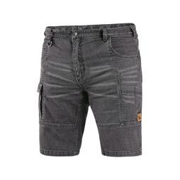 Pánské džínové kraťasy jeans CXS MURET, šedé