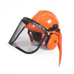 HECHT 900100 - ochranná helma se sluchátky a štítem CE