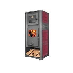 Krbová kamna s troubou BLIST ROMA S Red