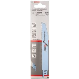 Pilový plátek Bosch Progressor for Metal S123XF 5 ks 2608654402