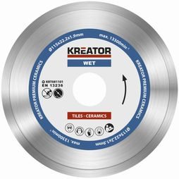 Diamantový kotouč celoobvodový Kreator 115 mm KRT081101