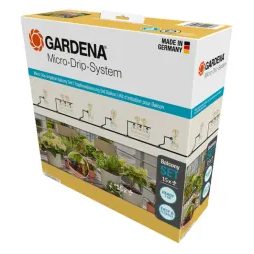 Startovací sada Gardena Micro-Drip pro balkony 15 rostlin 13401-20