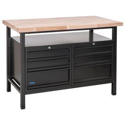 Dílenský stůl GÜDE Black Line P 1200 SS 40839