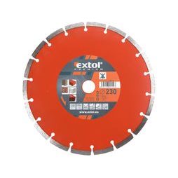 Diamantový řezný kotouč segmentový EXTOL PREMIUM 230 mm 108715