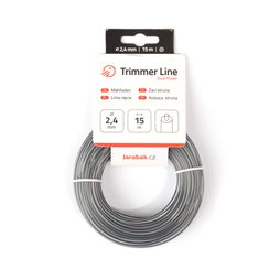 Kruhová žacia struna Jarabak Dual Power 2,4 mm x 15 m