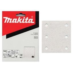 10x Brúsny papier Makita 102x114mm, K40