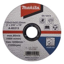 Rezný kotúč Makita 125 mm A-85313