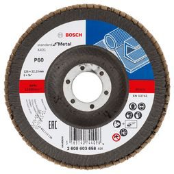Brusný lamelový kotouč Bosch X431 125 mm P80 2608603658
