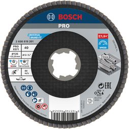 Brusný lamelový kotouč Bosch PRO X571 125 mm G40 2608619201