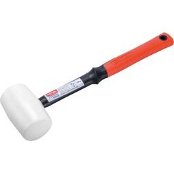 EXTOL PREMIUM 8811111 - palička gumová biela, priemer 50mm