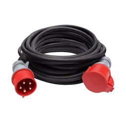 3-fázový predlžovací kábel 15 m, 2,5 mm² SOLIGHT PS62-32A
