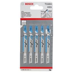 Pilový plátek Bosch Basic for Metal T118 A 5 ks 2608631013