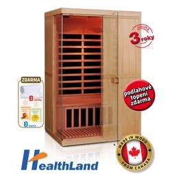 Infrasauna HEALTHLAND DeLuxe 2200 Carbon - BT