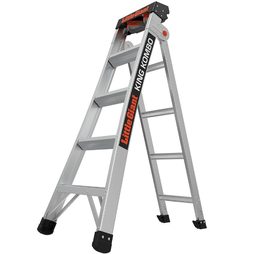 Multifunkční žebřík LittleGiant King Kombo Professional M5 14580EN