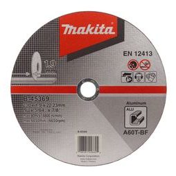 Řezný kotouč na hliník Makita 230 x 1,9 mm B-45369