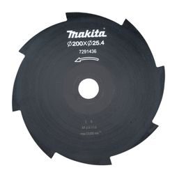 vyžínací nôž 8 zubov 200x25, 4mm DUR194