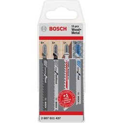 Sada pilových plátků Bosch Wood and Metal se stopkou T 2607011437