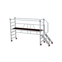 Skládací lešení se schody JUMBO 250x74 cm 250SKT