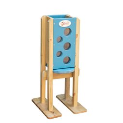 Dřevěný box na písek modrý Classic World