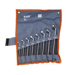 EXTOL PREMIUM 6219 - kľúče očkové, sada 8ks, 6-22mm
