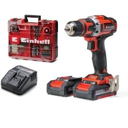 Aku vrtačka Einhell TE-CD 18/40 Li (2x2,0 Ah) + 69 ks příslušenství 4513934