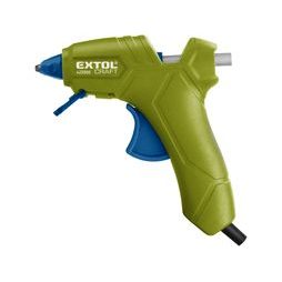 EXTOL CRAFT 422000 - pištoľ tavná lepiaca, ∅7,2mm, 25W