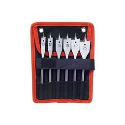 EXTOL PREMIUM 8801210 - vrtáky ploché do dreva, sada 6ks, ∅10-25mm